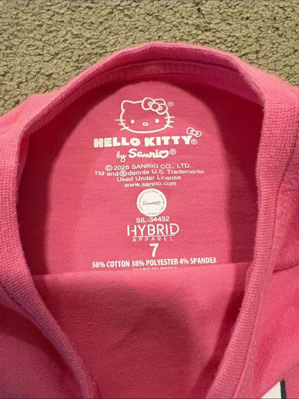 NWOT girls Hello Kitty shirt - Picture 3 of 3
